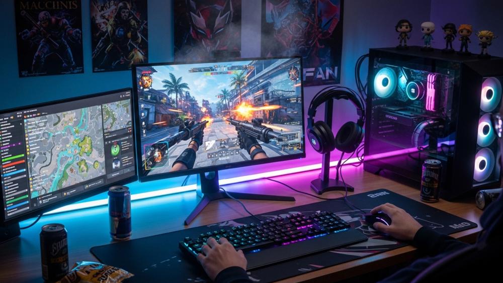 Player enjoying a new release on a modern gaming setup