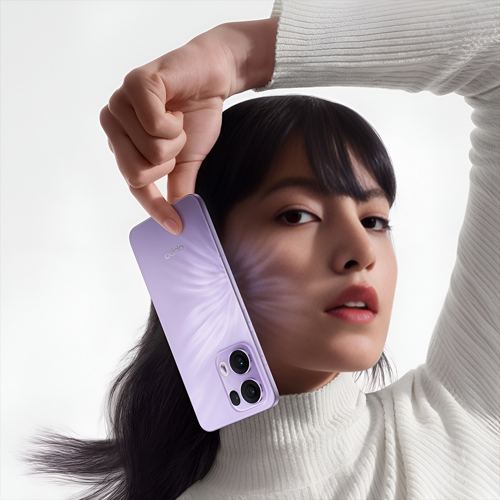 Oppo Purple phone