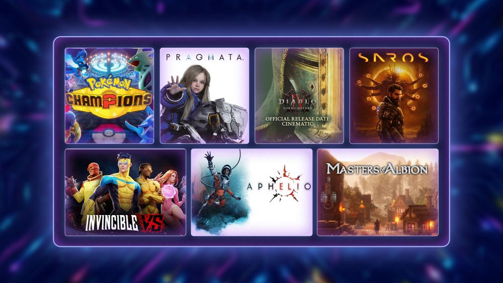 Line-up of new games releasing in April 2026