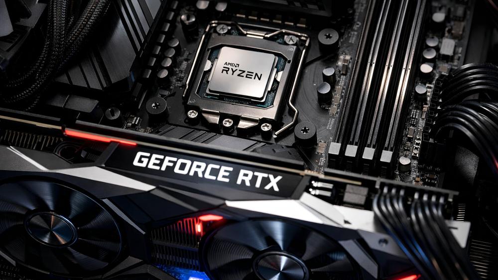 AMD Ryzen processor paired with GeForce RTX graphics