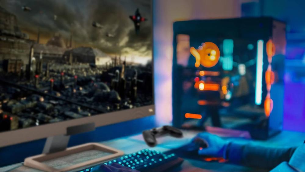 BenQ MOBIUZ gaming monitor with immersive visuals and cinematic gameplay