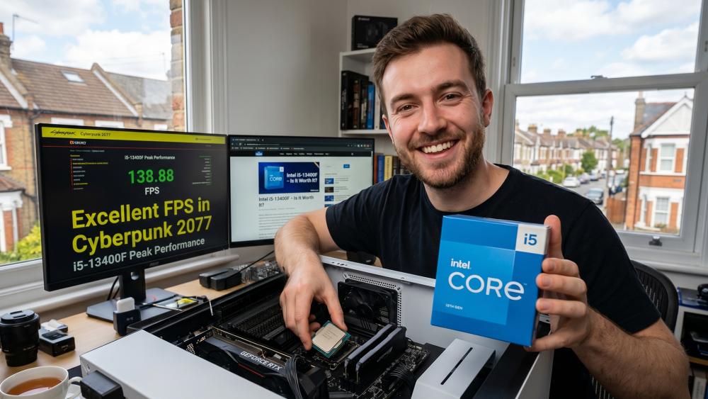 Building a gaming PC with Intel Core i5 processor and graphics card