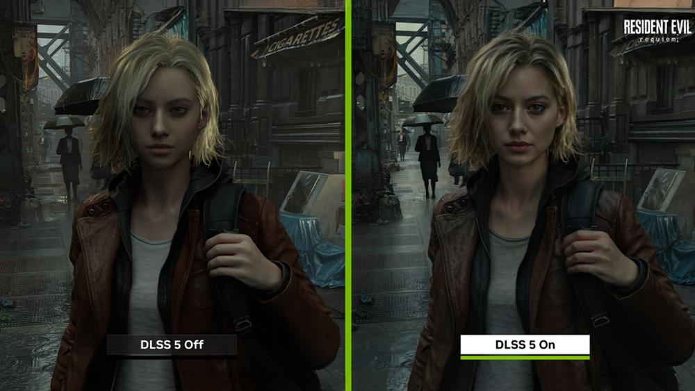 DLSS 5 improves lighting and shadows in dark game scenes