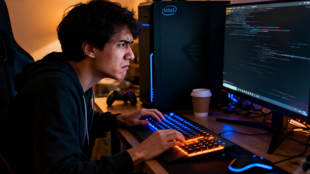 Gamer troubleshooting Intel GPU display problems on desktop setup