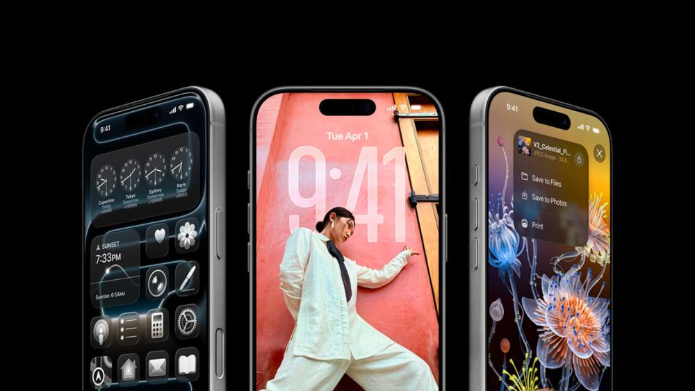 iPhones displaying iOS 26.3.1 interface and update features