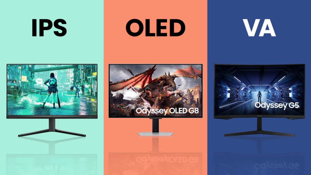 IPS vs OLED vs VA panel type comparison