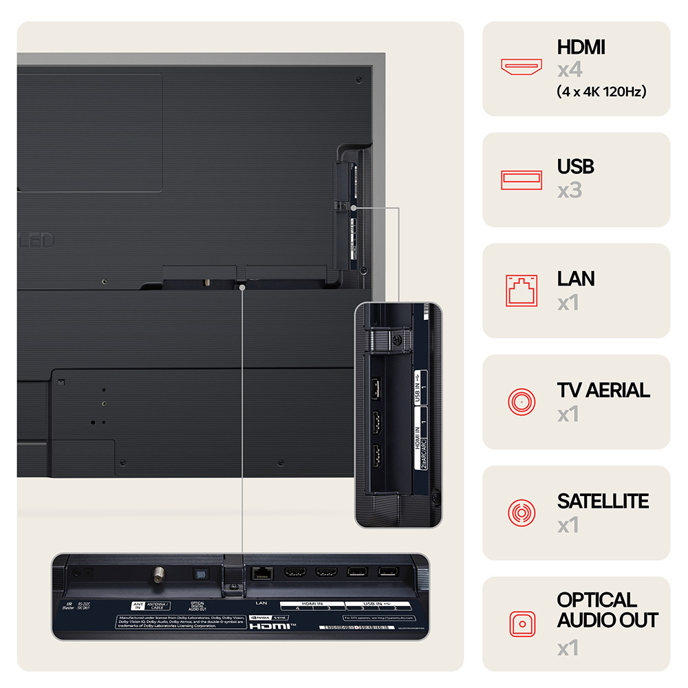 LG OLED65G45LW 65" 4K OLED TV