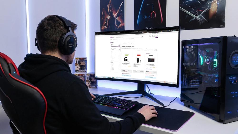 PC gaming setup prepared for upcoming 2026 game launches