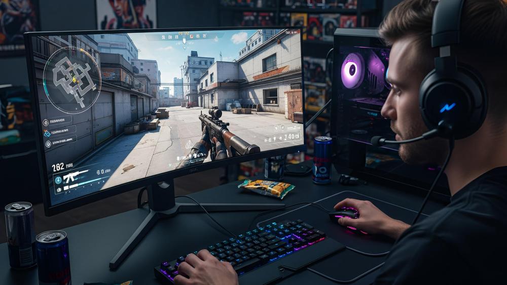 monitors refresh rate and response time