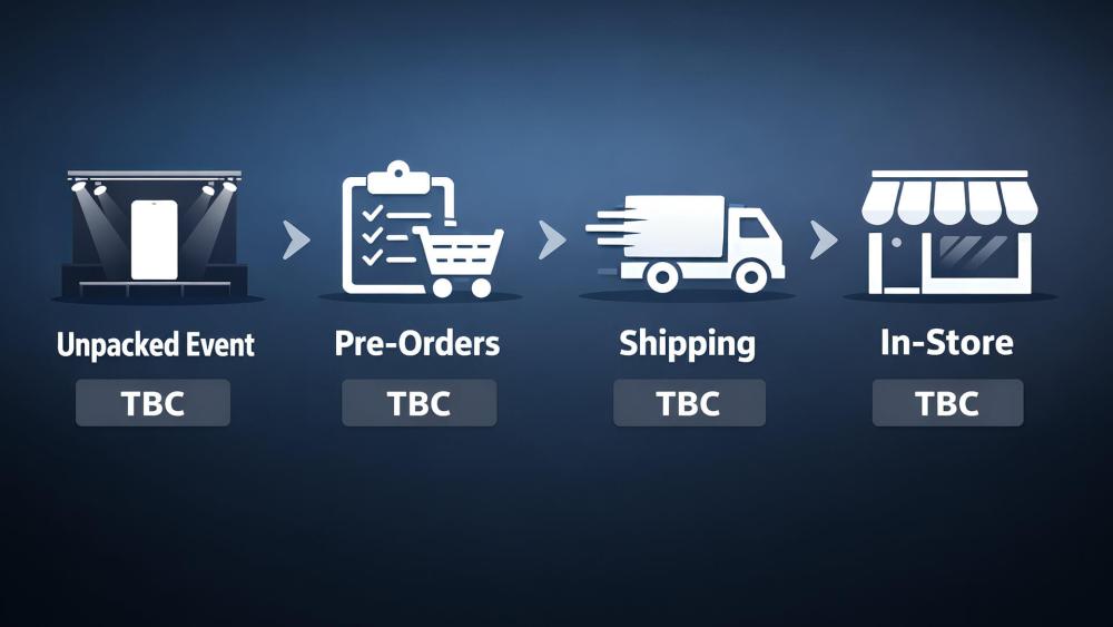 S26 launch timeline from Unpacked to in-store