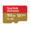 SanDisk Extreme 512GB UHS-I Class10 microSDXC Memory Card - Red