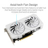 ASUS Dual GeForce RTX 4060 Ti EVO White OC Edition 8GB GDDR6 Graphics Card