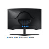 Samsung S27G552 27" Curved Quad HD 165Hz 1ms Freesync Odyssey Gaming Monitor