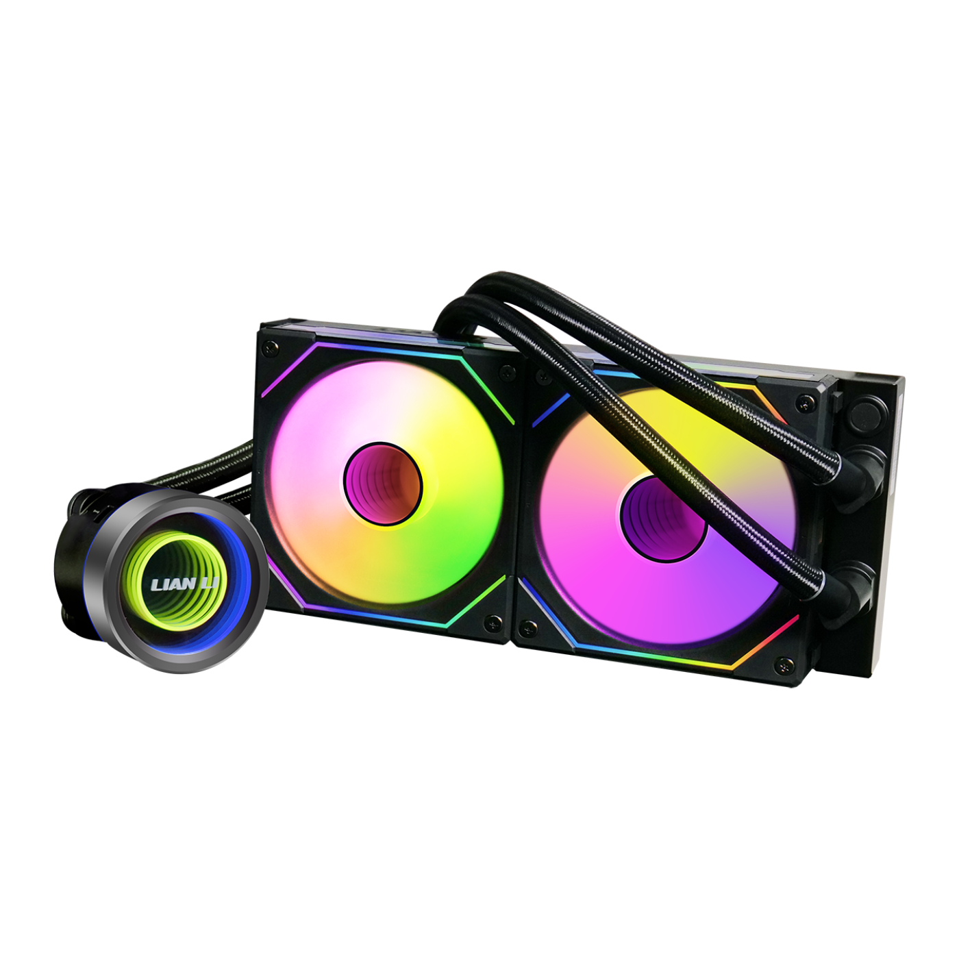 Lian Li Large Black Galahad Ii Trinity Sl-Inf Aio 240Mm Argb Cpu Water Cooler