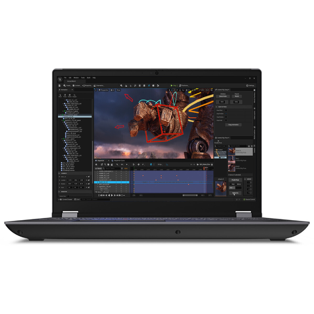 Lenovo ThinkPad P16 G2 gaming laptop with Intel Core i9 and NVIDIA RTX 4000