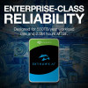 Seagate SkyHawk AI 20TB hard drive with enhanced reliability and endurance for critical surveillance tasks.
