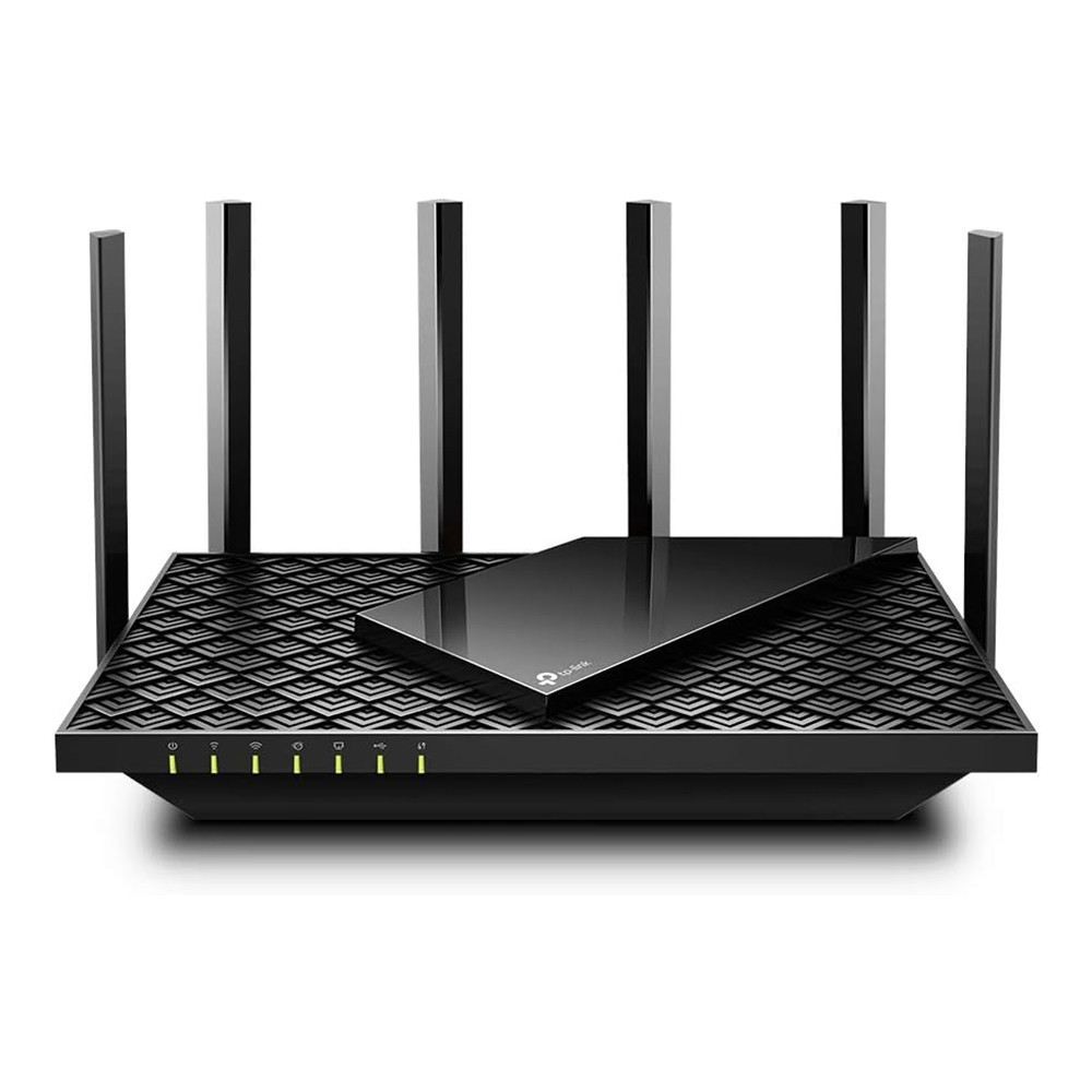 TP-LINK Archer AX73 dual-band Wi-Fi 6 router for high-speed connectivity
