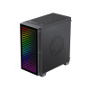 GameMax Abyss Mini ARGB Gaming PC Case - Black