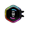 Cooler Master MasterLiquid 360 Ion with three ARGB fans for powerful cooling and vibrant aesthetics.