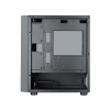 CiT Slammer Gaming microATX PC Case - Black