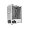 CiT Galaxy White Mid-Tower Gaming PC Case - White