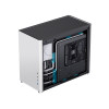 GameMax Spark White Gaming Cube MATX PC Case - Black