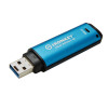 Kingston Technology IronKey Vault Privacy 50 USB flash drive 64 GB USB Type-A 3.2 Gen 1 (3.1 Gen 1) Black/Blue