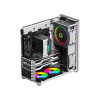 GameMax Spark Pro White Gaming Cube PC Case - White