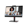 Side view of Lenovo ThinkVision T24mv-30 monitor with 16:9 aspect ratio