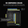 Corsair 3500X Mid-Tower Tempered Glass ATX Gaming PC Case - Black