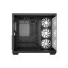 CiT Vision ATX RGB Tempered Glass Mid Tower Gaming PC Case - Black