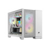 Corsair 2500D Airflow MicroATX Tempered Glass ATX Gaming PC Case - White