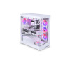 Phanteks NV5 MKII RGB Tempered Glass Mid Tower Gaming PC Case - White