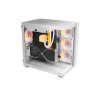 Be Quiet Light Base 600 DX featuring ARGB front panel and sleek white finish for stylish PC setups
