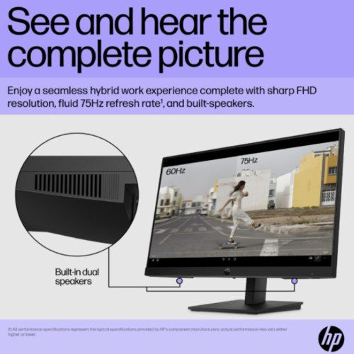 HP P-Series P22h G5 21.5" IPS Full HD Built-in Speakers Height Adjustable Monitor