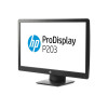 HP ProDisplay P203 20" HD+ monitor with energy-efficient performance