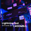 Crucial T500 500GB M.2 2280 NVMe PCIe 4.0 SSD