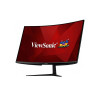 Side view of ViewSonic VX3219-PC-MHD gaming monitor with height adjustment feature
