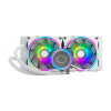 Cooler Master MasterLiquid ML240 Illusion White 240mm 4-pin PWM All-In-One Hydro CPU Liquid Cooler
