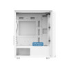 CiT Saturn White microATX Gaming PC Case - White