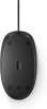 HP 125 Wired USB Type-A Mouse - Black