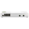 Qnap QSW-M2108-2S designed for high-speed fiber and Ethernet networks in enterprise setups
