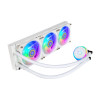 Cooler Master MasterLiquid PL360 Flux White 360mm 4-pin PWM All-In-One Hydro CPU Liquid Cooler