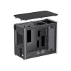 GameMax Spark White Gaming Cube MATX PC Case - Black