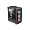 Gamdias ATHENA M6 LITE Tempered Glass Mid Tower Gaming PC Case - Black