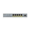 Zyxel GS1350-6HP-GB0101F Managed 5 x Gigabit Ethernet RJ45+1 x SFP Ports Network Switch