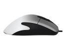 Microsoft ProIntelli NGX-00004 Mouse Wired Right Handed Shadow White and black with its wire