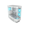 Cougar FV270 Curved Tempered Glass Mid Tower White Case