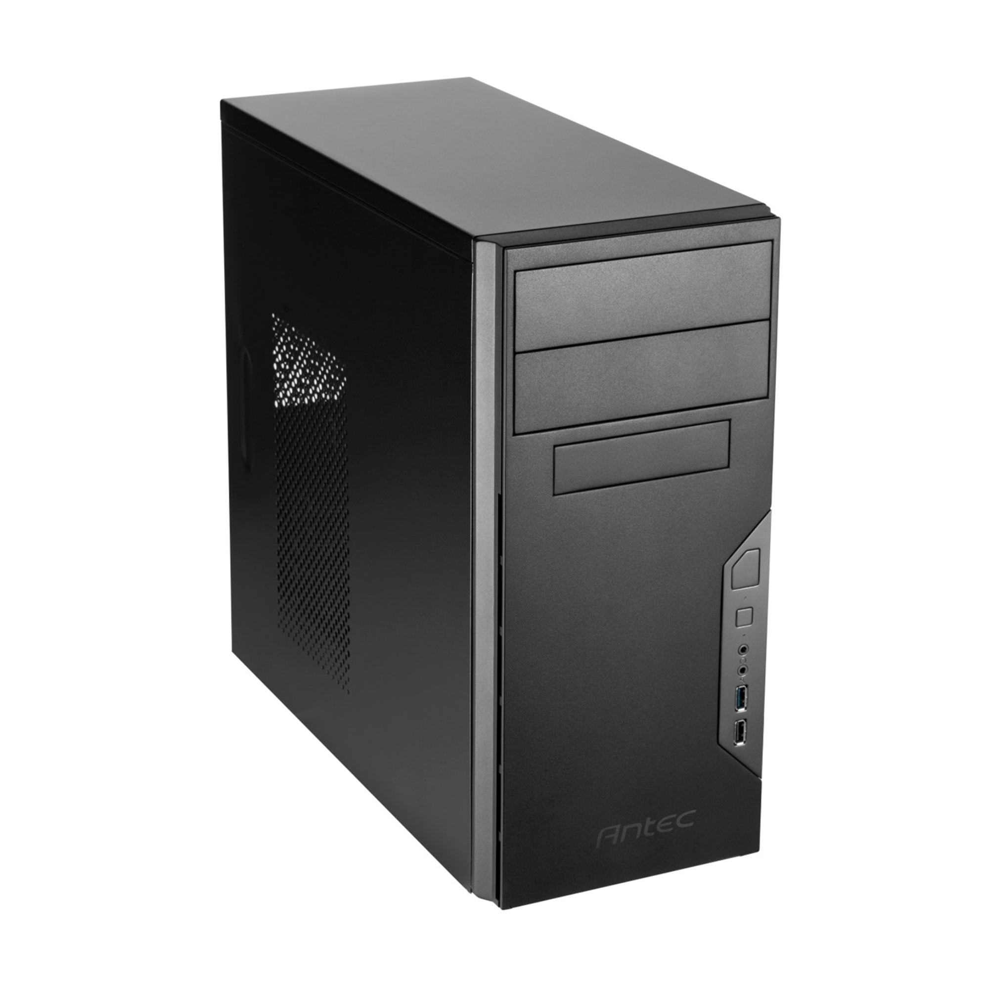 Antec Size 3.0 Black Vsk-3000B-U3 Micro Atx Mini Tower Computer Case With Usb