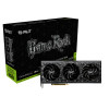 Close-up of Palit GeForce RTX 4070 DUAL OC showing 12GB GDDR6 memory for high-end gaming.